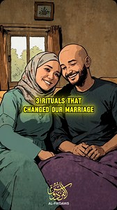 9.2K views · 738 reactions | 3 Rituals That Changed Our Marriage﫶 For exclusive marriage tips, comment ‘love’ below! I’ll send you our guide directly #muslim #islamicreminder #nikah #marriage #islamic_video #couple #explore | Al-FirdawsOfficial | Facebook