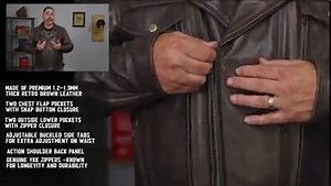 10K views · 110 reactions | Our one of a kind Milwaukee Leather MLM1522 Men's ‘Vented’ Retro Brown Leather Motorcycle Jacket Check out the details and orders yours today! https://www.leatherup.com/products/milwaukee-leather-mens-retro-brown-leather-motorcycle-jacket-with-gun-pockets?variant=13719077584939 | LeatherUp.com | Facebook