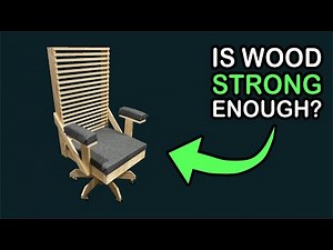 Wooden Office Chair Concept