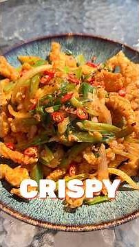 Chinese Takeaway Crispy Smoked Chilli Chicken 🍗🔥 #recipevideo #crispychicken #chickenrecipe