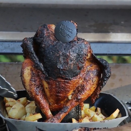 Recette De Poulet Sur Canette De Bière Au Barbecue (Beer Can Chicken) | Le Barbecue de Rafa