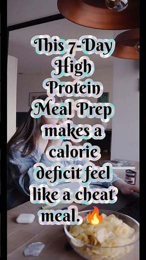 High Protein Calorie Deficit Meal Prep for Weight Loss | 7 Day Low Carb Diet Plan for Beginners
