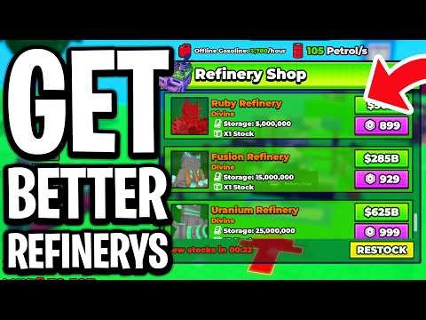 How to Buy and Get Better Refinerys in Oil Empire Roblox - Full Guide