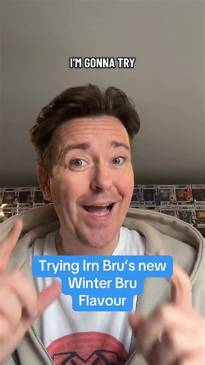 16K views · 2K reactions | Honestly I think Irn Bru doesn’t send me stuff because they know very well I’ll go out and get it anyway  Trying winter bru! #scotland #scottishculture #irnbru @irnbru | Kenny Boyle - Actor and Playwright | Facebook