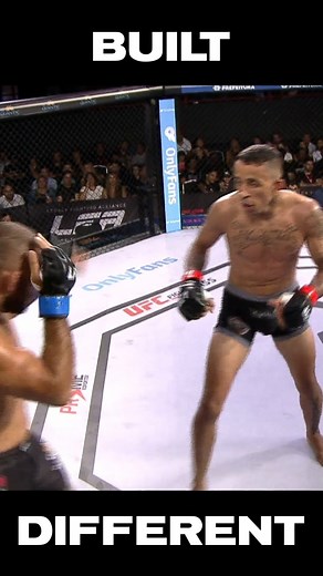 Carlos Prates is built different! Savage KO! #mma #fight #ko #knockout | LFA: Legacy Fighting Alliance
