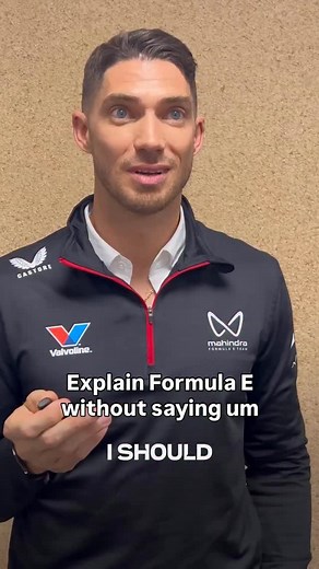 6.5K views · 72 reactions | “I want to say um so badly” 廊 We challenged our drivers to explain Formula E without saying um. How did they do?  #FormulaE #Motorsport #Racing | ABB Formula E | Facebook