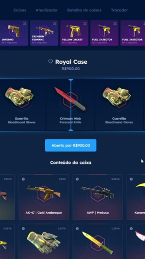 EU ACHEI QUE IA VIR… MAS NÃO VEIO #cs2 #csgo #skins #skinsgratis #caixa #case #proplayer