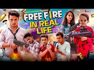 FREE FIRE IN REAL LIFE | COMEDY VIDEO | Prince Pathania