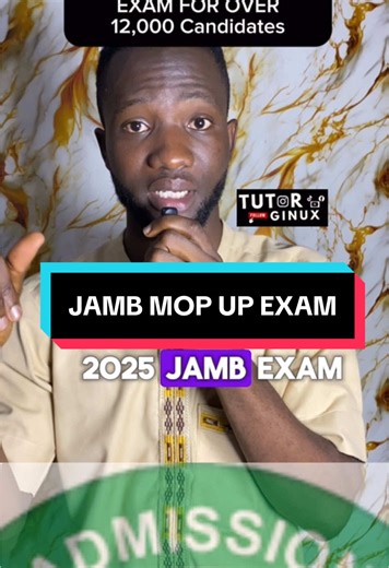 JAMB 2025 Mop Up Exam Updates and Results