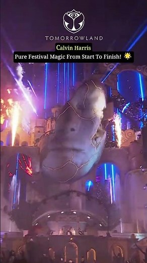 Calvin Harris - Pure Magic! | Mainstage Tomorrowland🔥