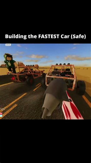 Ts might be the FASTEST (and safest) car in the game 😭🙏 #roblox #fyp #viral #gaming #desrt #trending