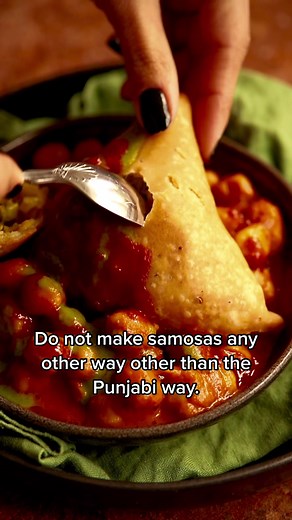 Learn How to Make Punjabi Samosas with This Wrapping Technique