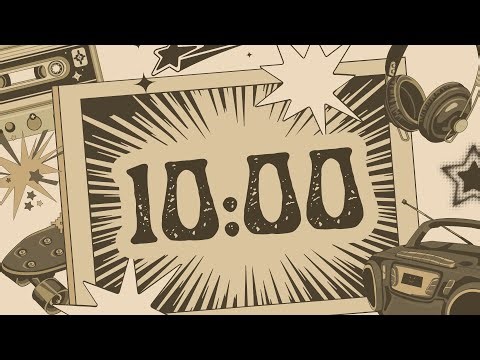 10 Minute_Retro Vintage Countdown for Study Breaks