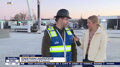 ICON announces new robotic construction system