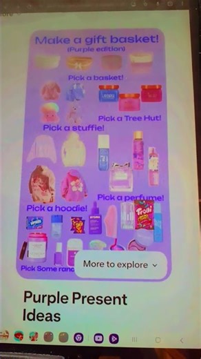 make a gift basket 🤑🤑🤑