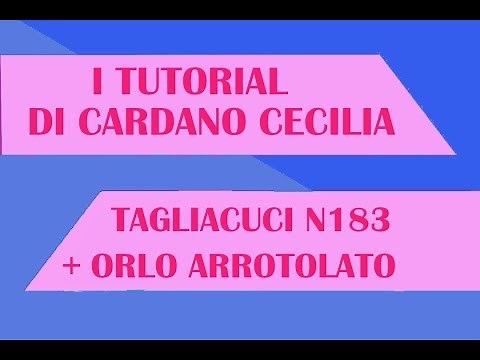 Necchi 183 Overlocker Tutorial + Rolled Hem