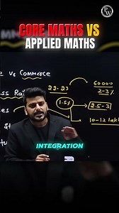 Core Maths vs Applied Maths: Which One Should You Choose?🔥 #pw #class11 #commerce