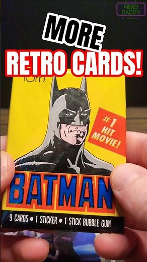 MORE BATMAN 1989 cards!! 🦇👊