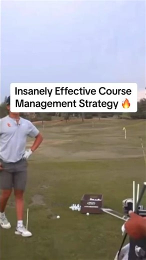 Insanely Effective Course Management Strategy🔥#GolfTips #GolfStrategy #CourseManagement #MentalGame
