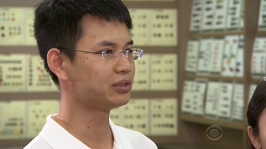 Seth Doane takes a look at button manufacturing in Qiaotou, China, where over 60% of the world's buttons are made