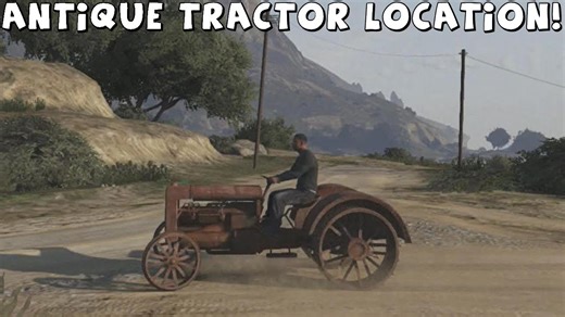 Grand Theft Auto 5 | Hidden Antique Tractor Location!