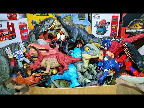 Dinosaur Jurassic World Toy In The Box ASMR Review