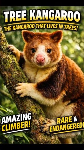Tree Kangaroo | The Kangaroo That Lives in Trees!