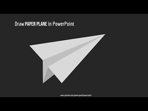 19.Create PAPER PLANE in PowerPoint|Powerpoint Presentation|Graphic Design|Free Template