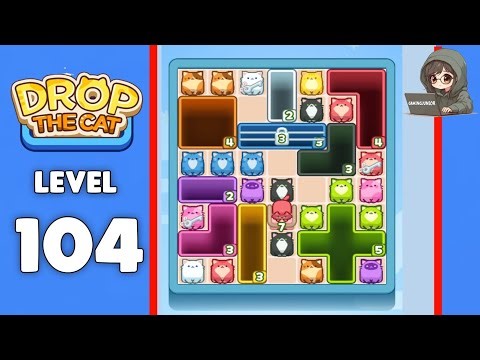 Drop The Cat level 104 solution