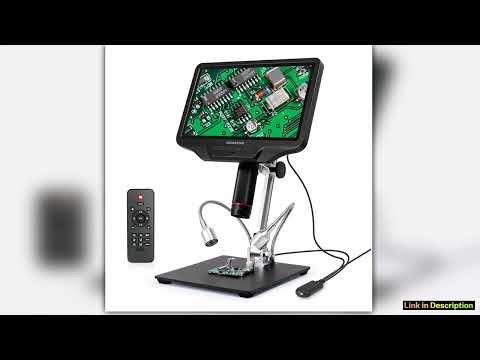 Andonstar AD409 HDMI Digital Microscope 101 LCD Screen Soldering Microscope 300X USB Electronic Mic