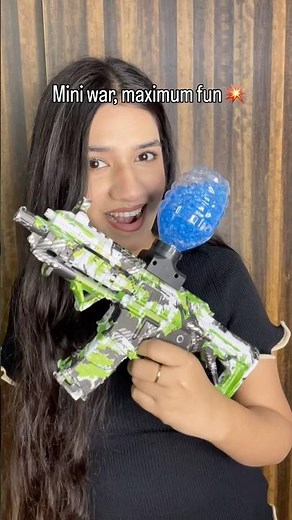 Electric Gel Water Ball Blaster Gun for Activities Shooting Time with Gel Ball Guns✨🔫#amazing #fyp