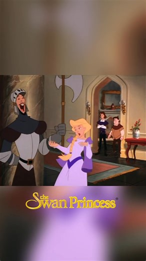 "This is my idea... of fun!" 🥰 From childhood rivalry to royal romance... it all started here. 🎨 Now available: the original art cel from this classic musical moment. Shop www.SwanPrincessSeries.com to own it. #TheSwanPrincess #fairytale #animation #animationcel #ArtCel | Official: The Swan Princess