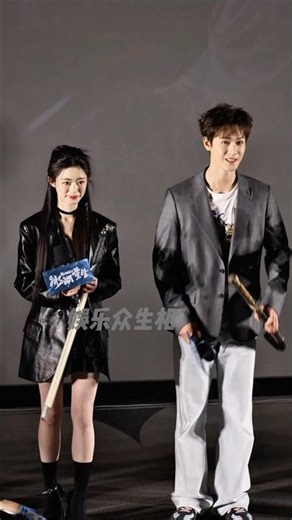 li yun rui and his co Star ready to promote their drama #liyunrui #huangyangtiantian #rebirth