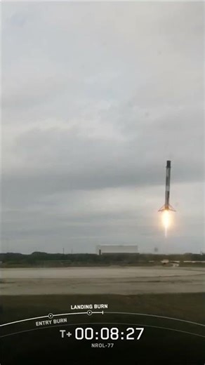Epic Touchdown! Falcon 9 Booster Sticks the Landing — Shot from LZ-2 🚀