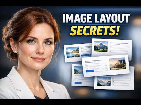 How to use image layout controls in Forms & Surveys (per slide)