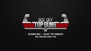 9.2K views · 130 reactions | Celebrate the 30th anniversary of Top Gun with 30% off select supplements! The sale only lasts 48 hours, so buzz by the site on your next flight. | Bodybuilding.com | Facebook
