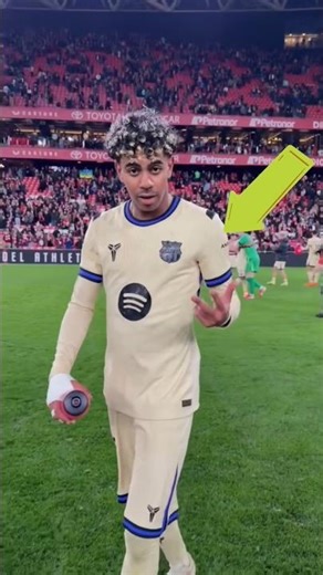 Future ka superstar 🔥⚽Lamine Yamal in jersey — young age, big game 💫🔥#lamineyamal #fifa #ytshorts