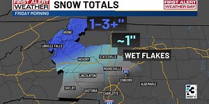 Snow expected in North Carolina mountains: Here’s where and how much