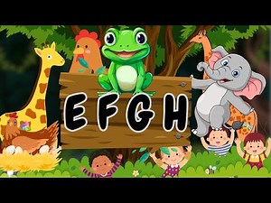 Learn ABCs FAST with EFGH Phonics Alphabet Song for Toddlers!