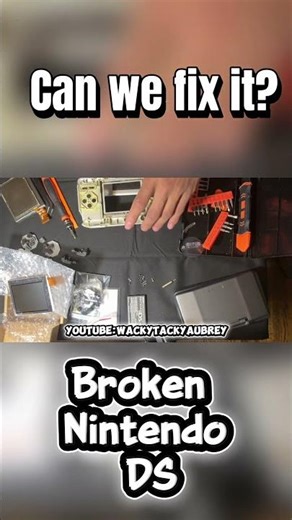 This Nintendo DS Was “Dead”… Until I Tried THIS 😳 #nintendoconsole #gaming #videogameconsole