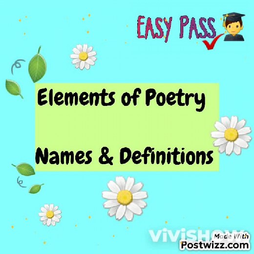 Elements of Poetry ✒📚 Learn English with Easy Pass Mini Modules 🤩📚 #fyp #easypassminimodules #learnenglish #learnontiktok #English #masterenglish #foryou #elementsofpoetry #poetrystudies
