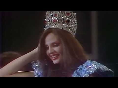 Momento de Coronación Miss Venezuela 1984 - Carmen María Montiel Ávila 👑✨