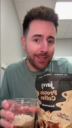 Javy protein iced coffee is quick and easy to make in the morning