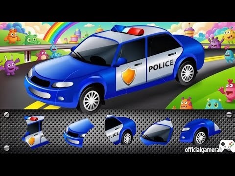Transport Puzzle - Police Car