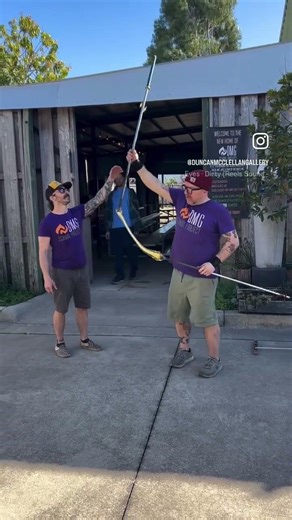 Pulling Cane in the Garden!