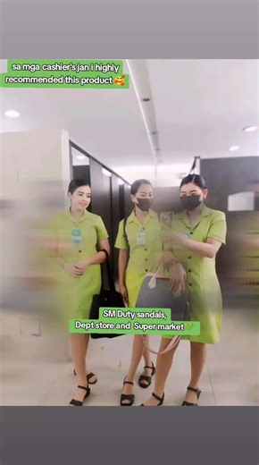 SM Duty Sandals for Cashiers | Work Sandals Recommendation
