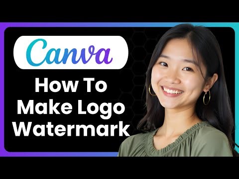How To Make A Logo Watermark In Canva And Add It To A Digital Product (Complete Guide)