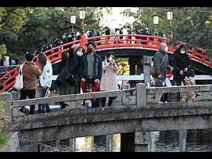 「明るく楽しい1年に」 住吉大社、初詣客でにぎわう