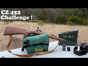 CZ 452 22LR Challenge Shoot