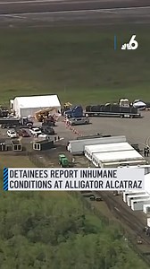 Allegations of inhumane conditions persist as the so-called “Alligator Alcatraz” detention center is set to close down in just a few weeks. #AlligatorAlcatraz | NBC 6